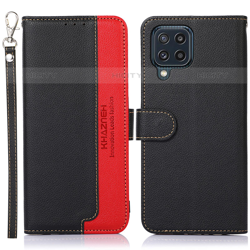 Funda de Cuero Cartera con Soporte Carcasa A09D para Samsung Galaxy M32 4G