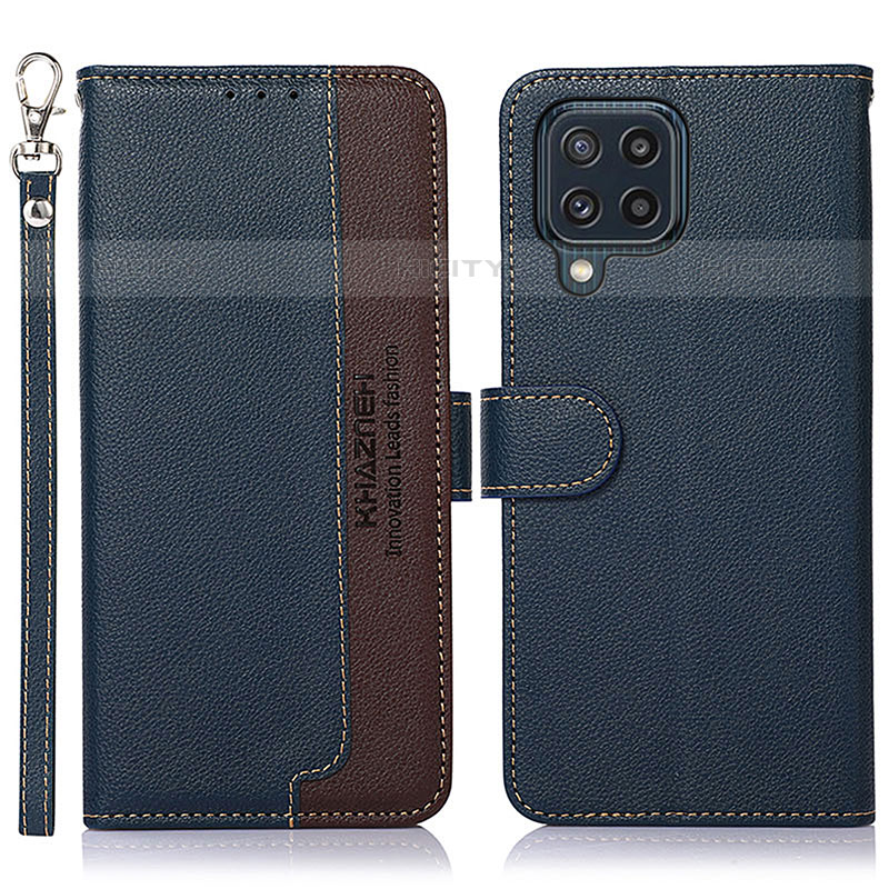 Funda de Cuero Cartera con Soporte Carcasa A09D para Samsung Galaxy M32 4G