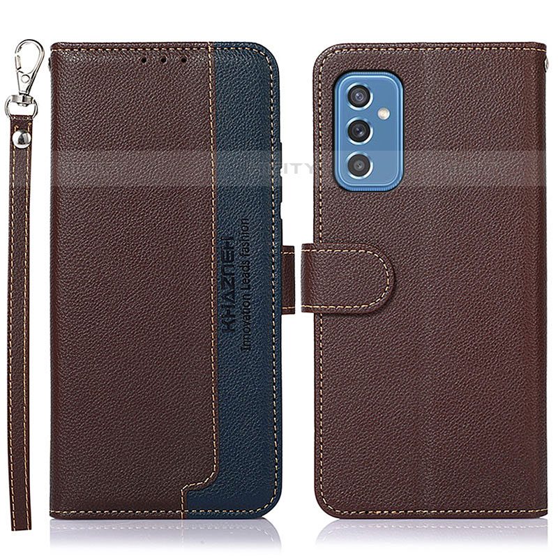 Funda de Cuero Cartera con Soporte Carcasa A09D para Samsung Galaxy M52 5G