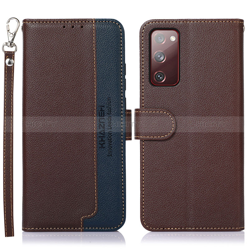 Funda de Cuero Cartera con Soporte Carcasa A09D para Samsung Galaxy S20 FE (2022) 5G