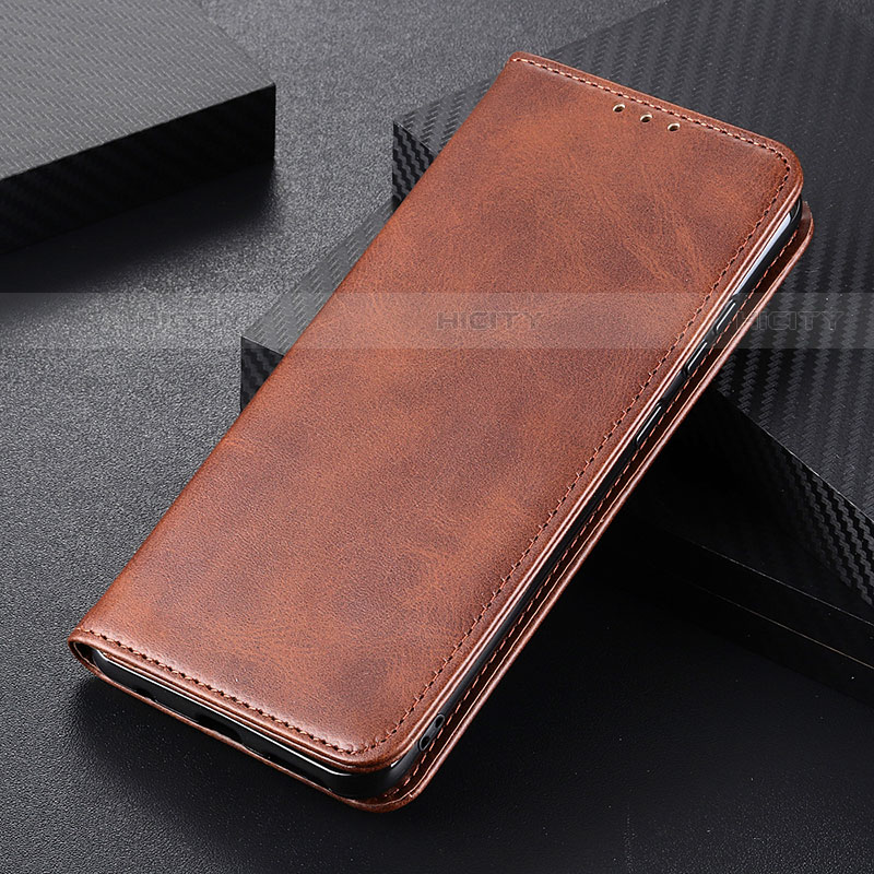 Funda de Cuero Cartera con Soporte Carcasa A09D para Samsung Galaxy S21 5G Marron