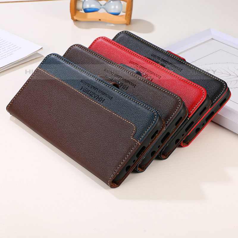 Funda de Cuero Cartera con Soporte Carcasa A09D para Vivo T1 5G India