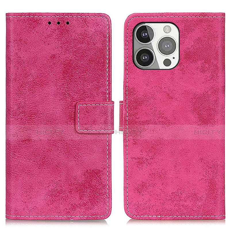 Funda de Cuero Cartera con Soporte Carcasa A10 para Apple iPhone 14 Pro Max