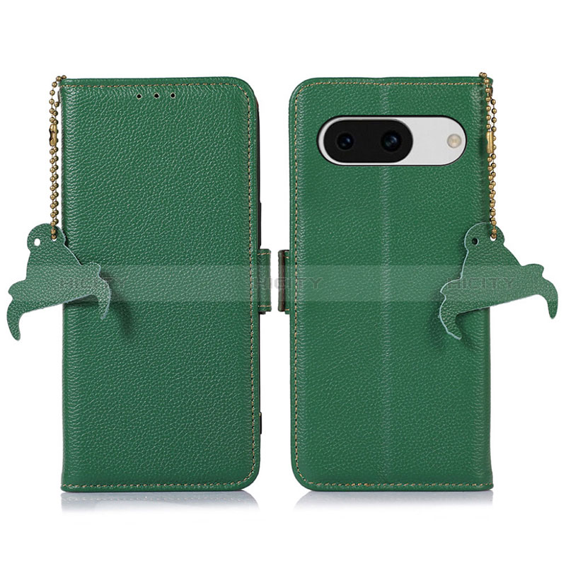 Funda de Cuero Cartera con Soporte Carcasa A10D para Google Pixel 8a 5G