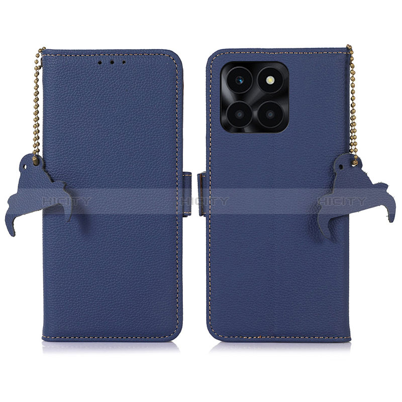 Funda de Cuero Cartera con Soporte Carcasa A10D para Huawei Honor X6a