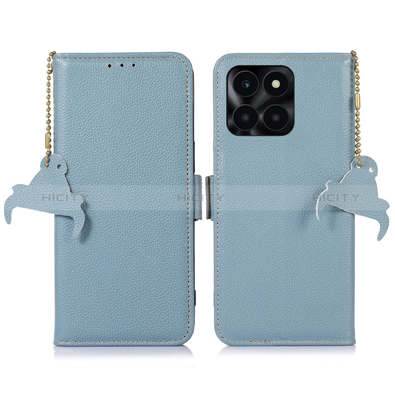 Funda de Cuero Cartera con Soporte Carcasa A10D para Huawei Honor X6a