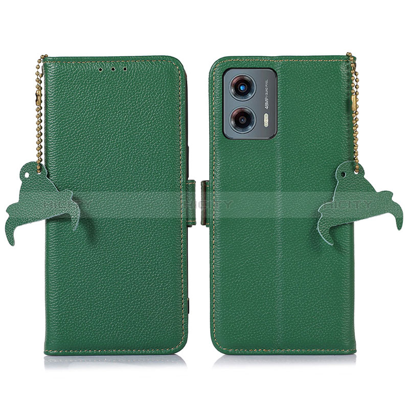 Funda de Cuero Cartera con Soporte Carcasa A10D para Motorola Moto G 5G (2023)