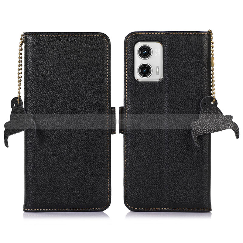 Funda de Cuero Cartera con Soporte Carcasa A10D para Motorola Moto G73 5G