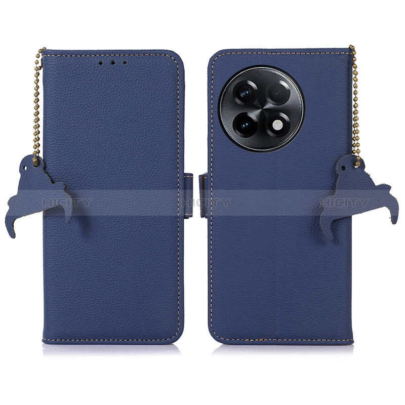 Funda de Cuero Cartera con Soporte Carcasa A10D para OnePlus Ace 2 5G Azul