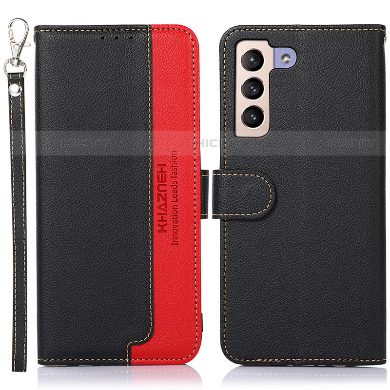 Funda de Cuero Cartera con Soporte Carcasa A10D para Samsung Galaxy S21 Plus 5G