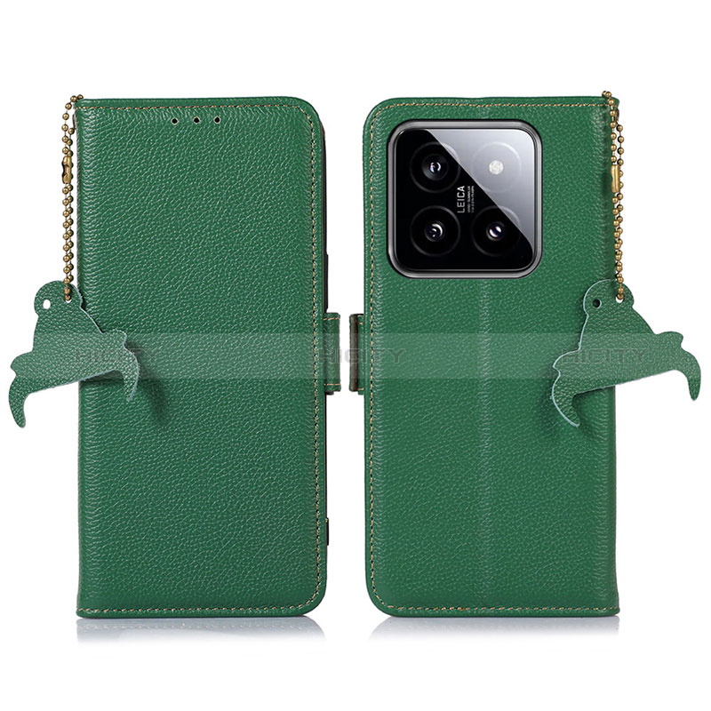 Funda de Cuero Cartera con Soporte Carcasa A10D para Xiaomi Mi 14 5G