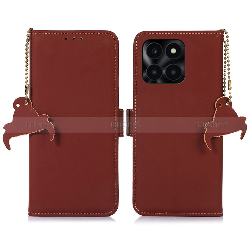 Funda de Cuero Cartera con Soporte Carcasa A11D para Huawei Honor X8b