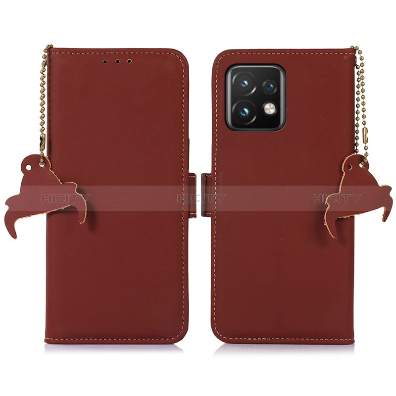 Funda de Cuero Cartera con Soporte Carcasa A11D para Motorola Moto Edge 40 Pro 5G