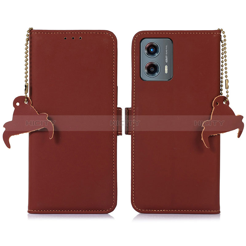 Funda de Cuero Cartera con Soporte Carcasa A11D para Motorola Moto G 5G (2023)