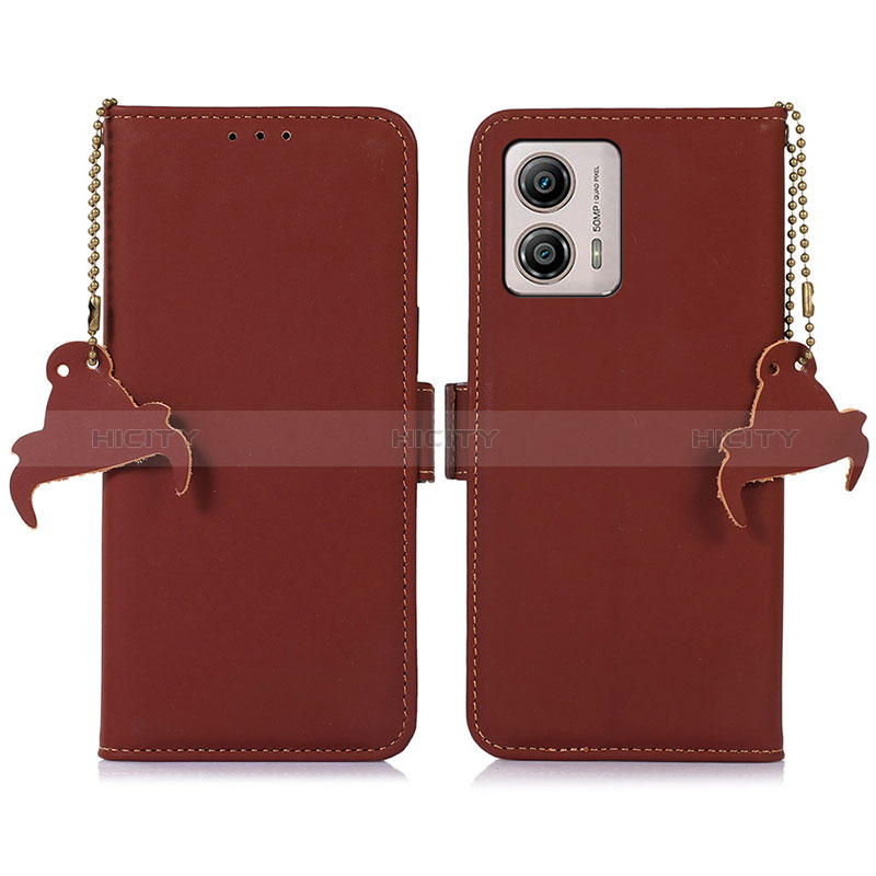 Funda de Cuero Cartera con Soporte Carcasa A11D para Motorola Moto G53 5G