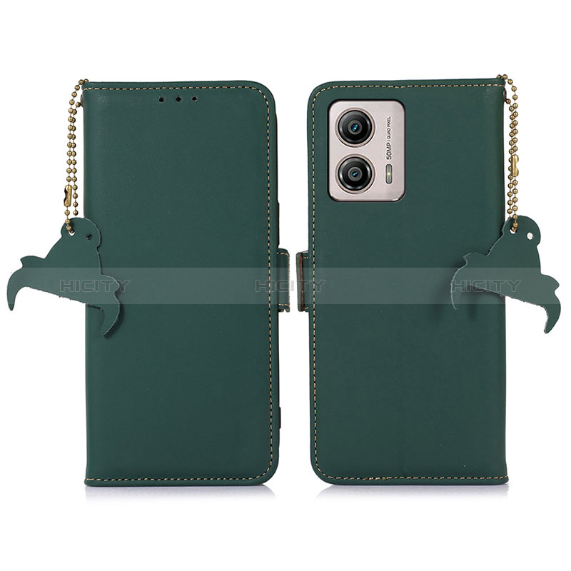 Funda de Cuero Cartera con Soporte Carcasa A11D para Motorola Moto G53 5G