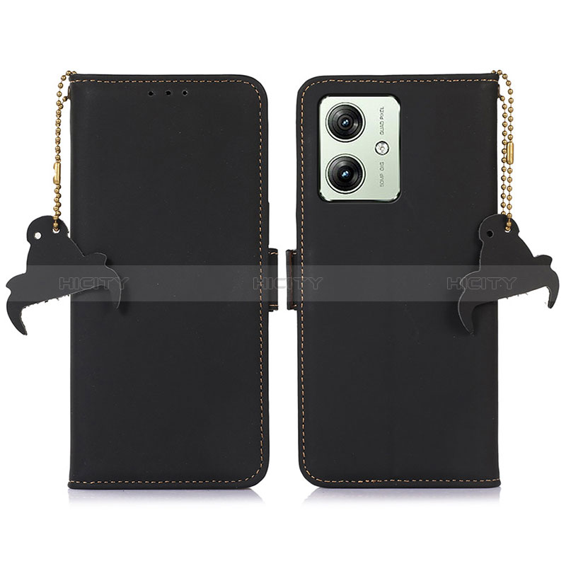 Funda de Cuero Cartera con Soporte Carcasa A11D para Motorola Moto G54 5G