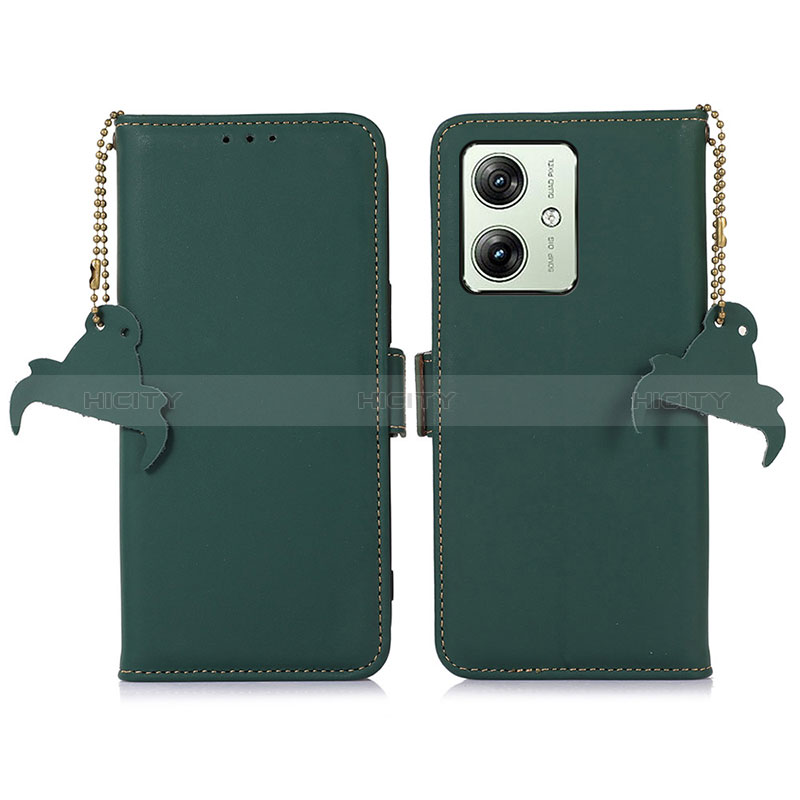 Funda de Cuero Cartera con Soporte Carcasa A11D para Motorola Moto G54 5G