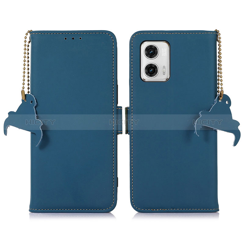 Funda de Cuero Cartera con Soporte Carcasa A11D para Motorola Moto G73 5G