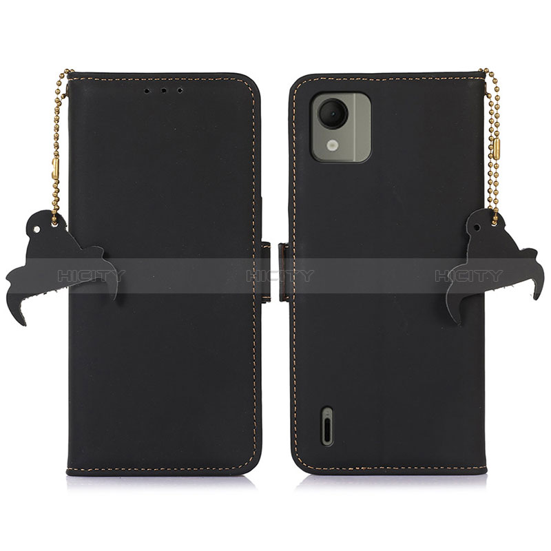 Funda de Cuero Cartera con Soporte Carcasa A11D para Nokia C110