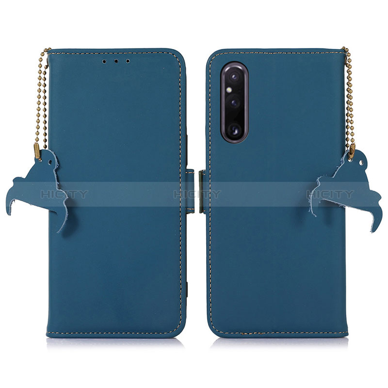 Funda de Cuero Cartera con Soporte Carcasa A11D para Sony Xperia 1 V