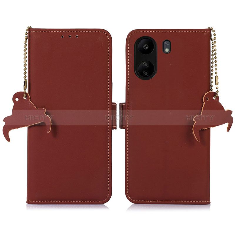 Funda de Cuero Cartera con Soporte Carcasa A11D para Xiaomi Poco C65