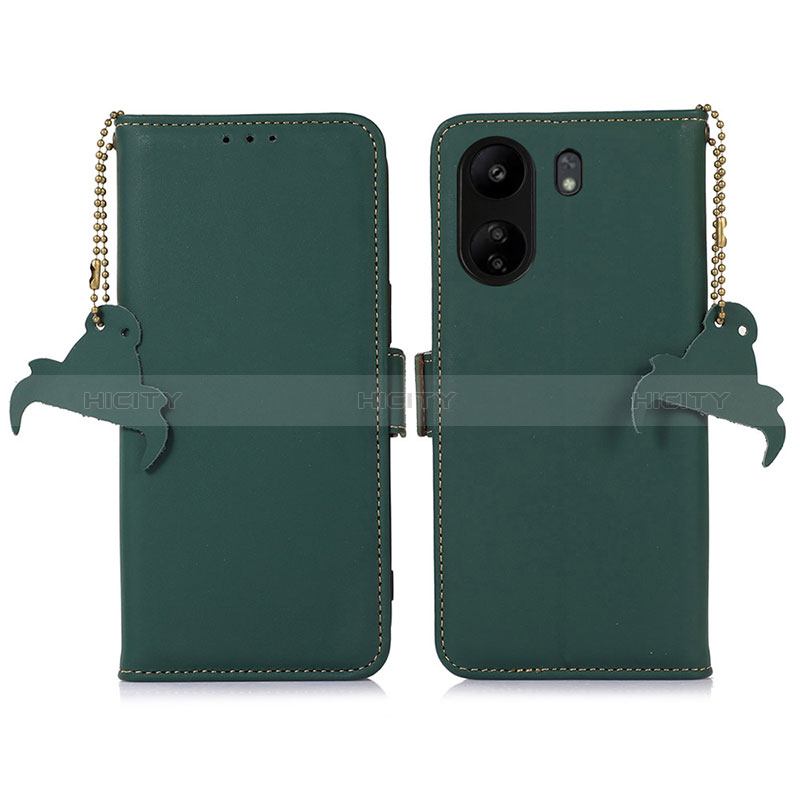 Funda de Cuero Cartera con Soporte Carcasa A11D para Xiaomi Poco C65