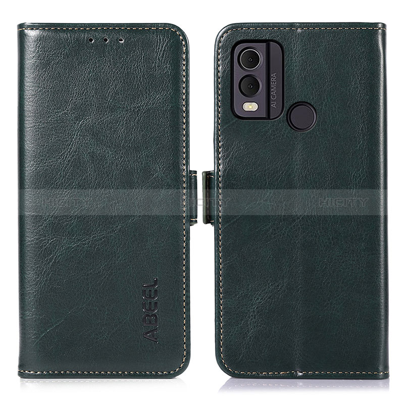 Funda de Cuero Cartera con Soporte Carcasa A12D para Nokia C22