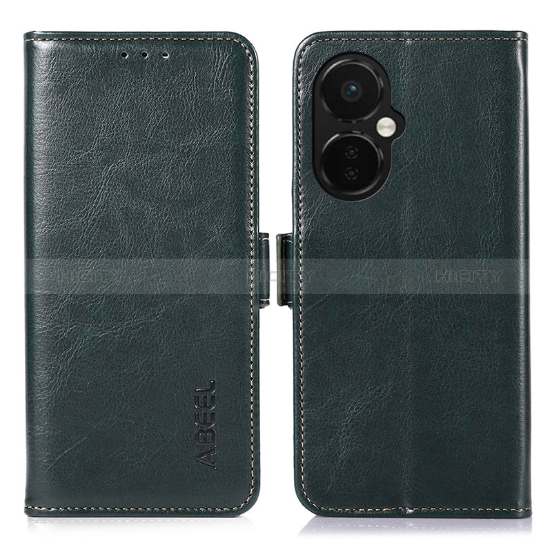 Funda de Cuero Cartera con Soporte Carcasa A12D para OnePlus Nord CE 3 5G