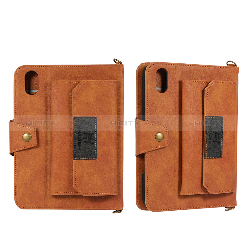 Funda de Cuero Cartera con Soporte Carcasa AD1 para Apple iPad Mini 6