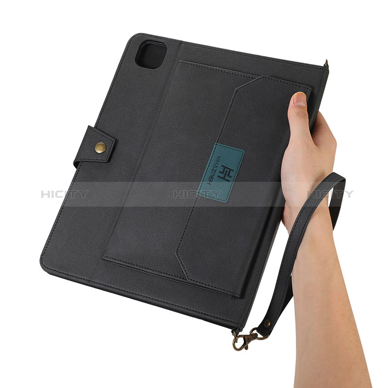 Funda de Cuero Cartera con Soporte Carcasa AD1 para Apple iPad Pro 12.9 (2021)