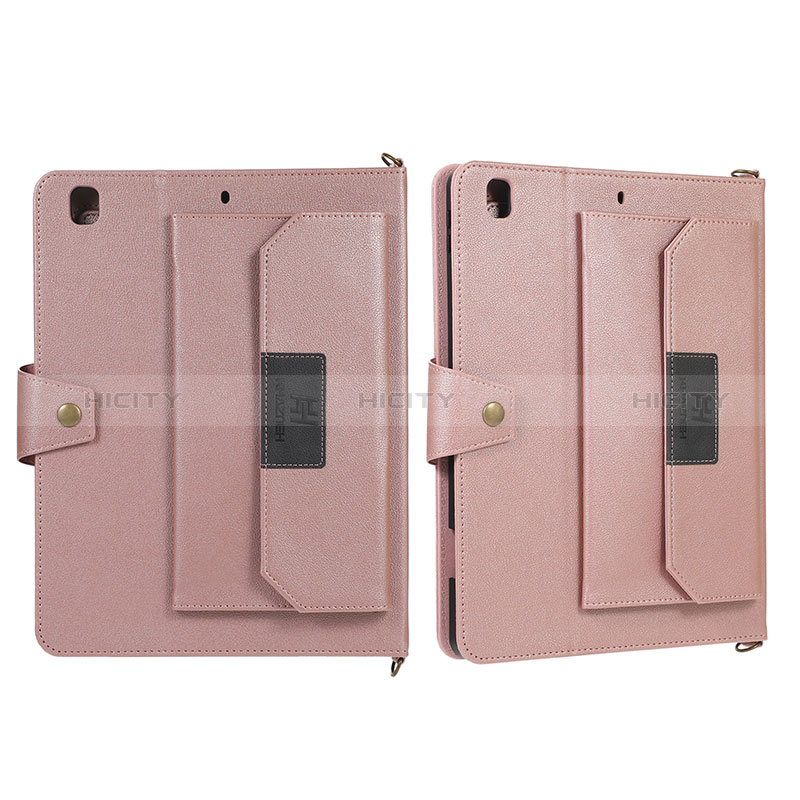 Funda de Cuero Cartera con Soporte Carcasa AD2 para Apple iPad Air