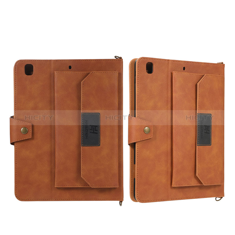 Funda de Cuero Cartera con Soporte Carcasa AD2 para Apple iPad Air