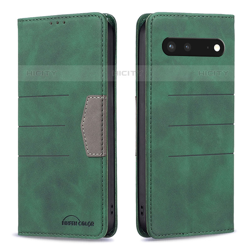 Funda de Cuero Cartera con Soporte Carcasa B01F para Google Pixel 7 5G