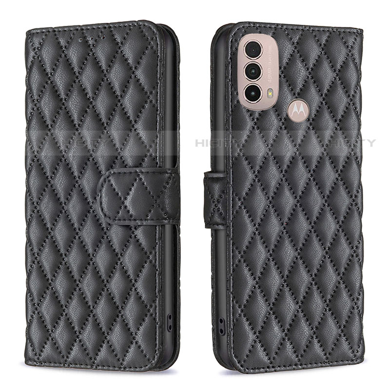 Funda de Cuero Cartera con Soporte Carcasa B01F para Motorola Moto E20