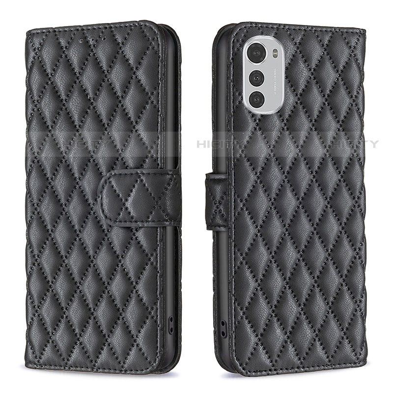 Funda de Cuero Cartera con Soporte Carcasa B01F para Motorola Moto E32s