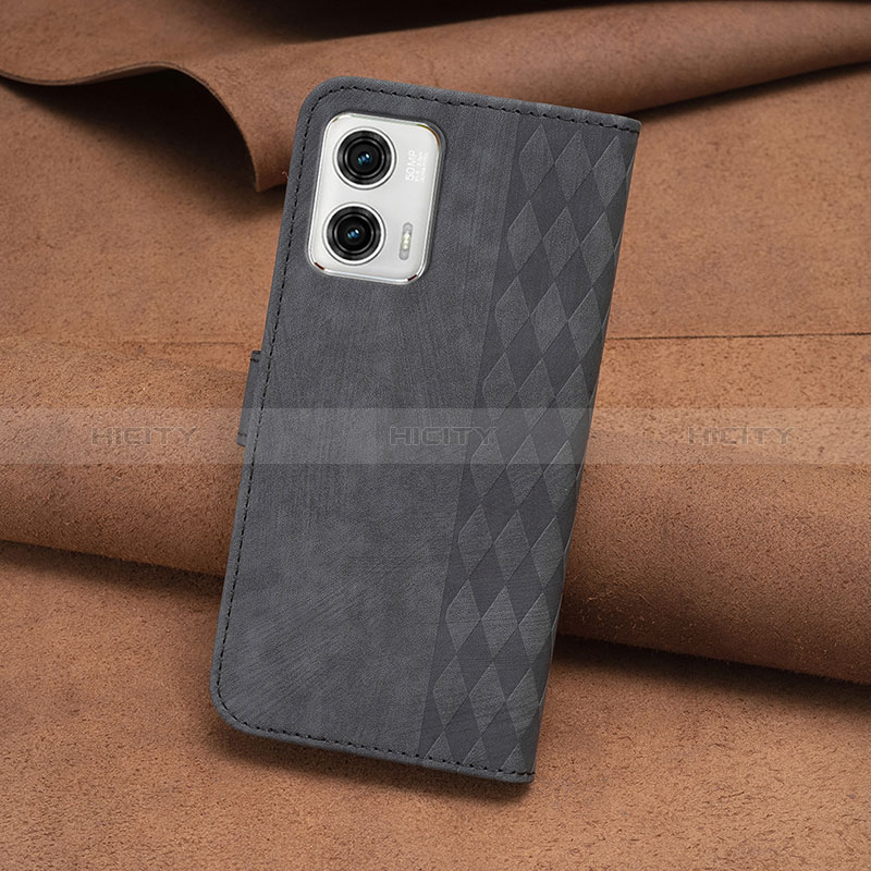 Funda de Cuero Cartera con Soporte Carcasa B01F para Motorola Moto G73 5G