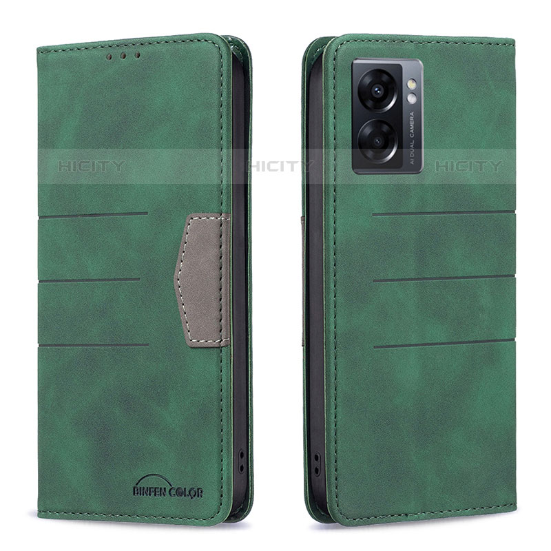 Funda de Cuero Cartera con Soporte Carcasa B01F para OnePlus Nord N300 5G