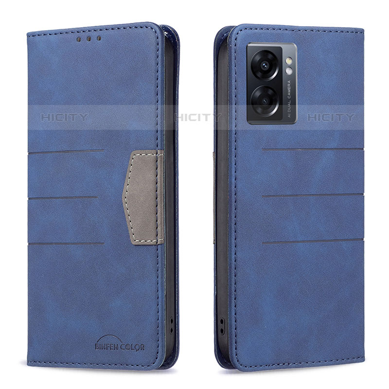 Funda de Cuero Cartera con Soporte Carcasa B01F para OnePlus Nord N300 5G