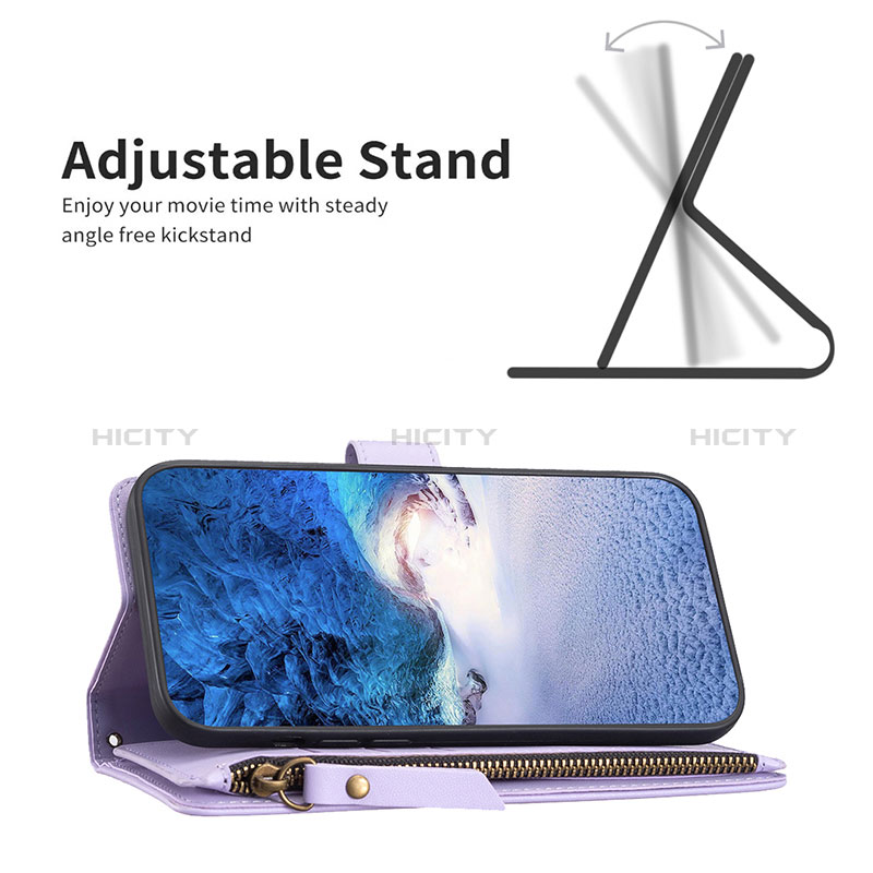 Funda de Cuero Cartera con Soporte Carcasa B01F para Realme C53