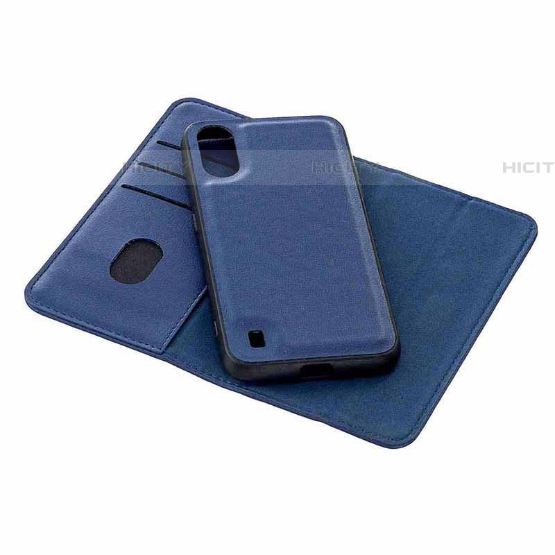 Funda de Cuero Cartera con Soporte Carcasa B01F para Samsung Galaxy A01 SM-A015