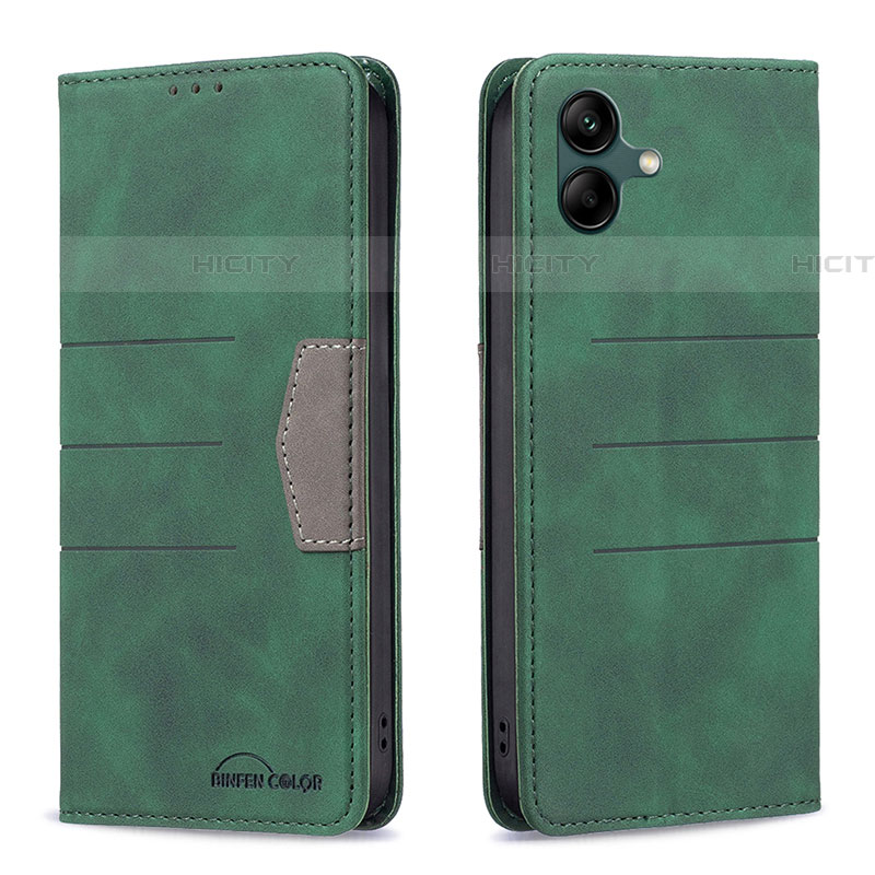 Funda de Cuero Cartera con Soporte Carcasa B01F para Samsung Galaxy A04E Verde