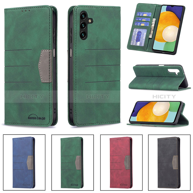 Funda de Cuero Cartera con Soporte Carcasa B01F para Samsung Galaxy A04s