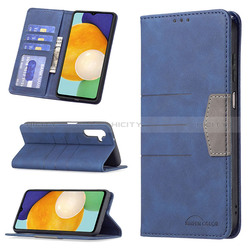 Funda de Cuero Cartera con Soporte Carcasa B01F para Samsung Galaxy A04s