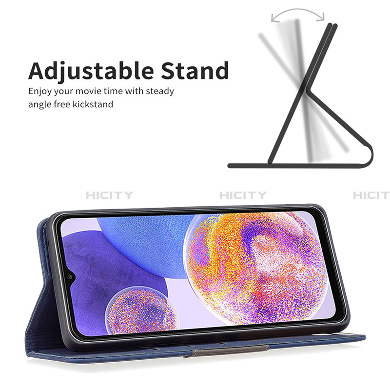 Funda de Cuero Cartera con Soporte Carcasa B01F para Samsung Galaxy A23 4G