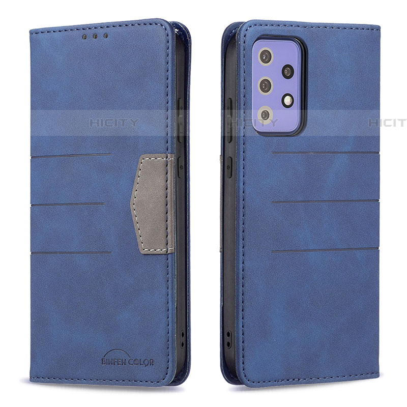 Funda de Cuero Cartera con Soporte Carcasa B01F para Samsung Galaxy A72 4G