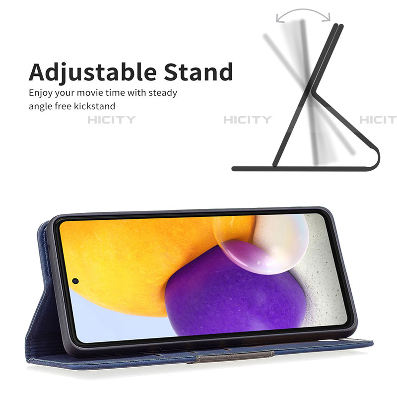 Funda de Cuero Cartera con Soporte Carcasa B01F para Samsung Galaxy A73 5G