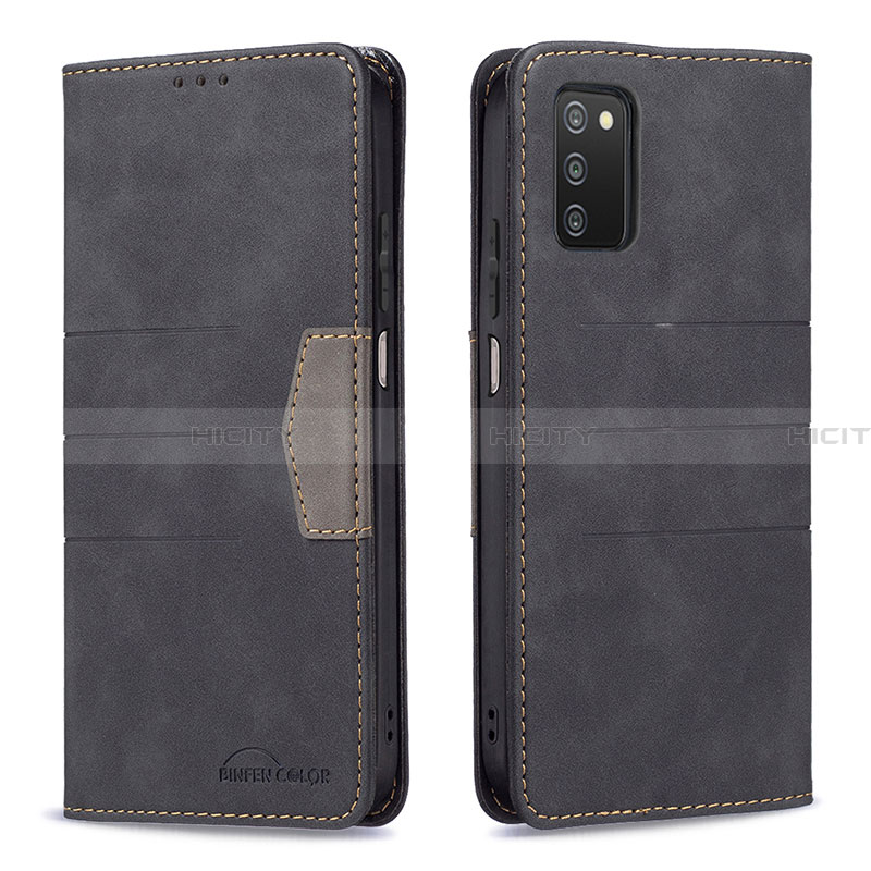 Funda de Cuero Cartera con Soporte Carcasa B01F para Samsung Galaxy F02S SM-E025F