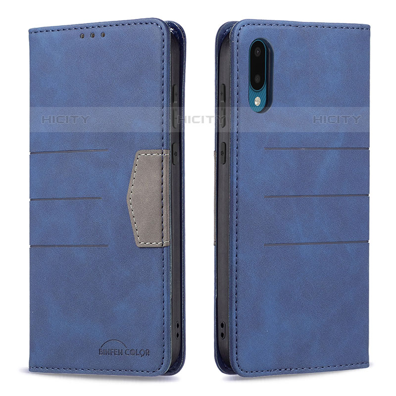 Funda de Cuero Cartera con Soporte Carcasa B01F para Samsung Galaxy M02