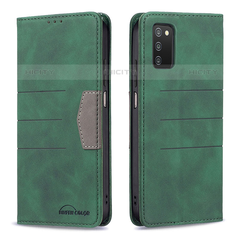 Funda de Cuero Cartera con Soporte Carcasa B01F para Samsung Galaxy M02s